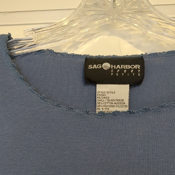 Sag Harbor Women's Blue Top - Picture 3 of 5